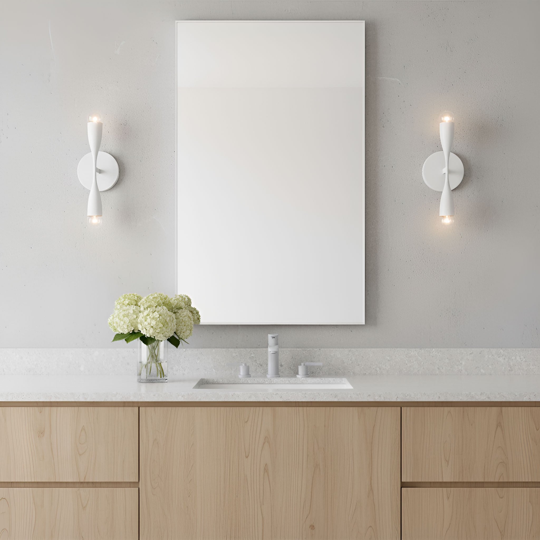 Generation Lighting - GLW1002MWT - Bath - Maya - Matte White