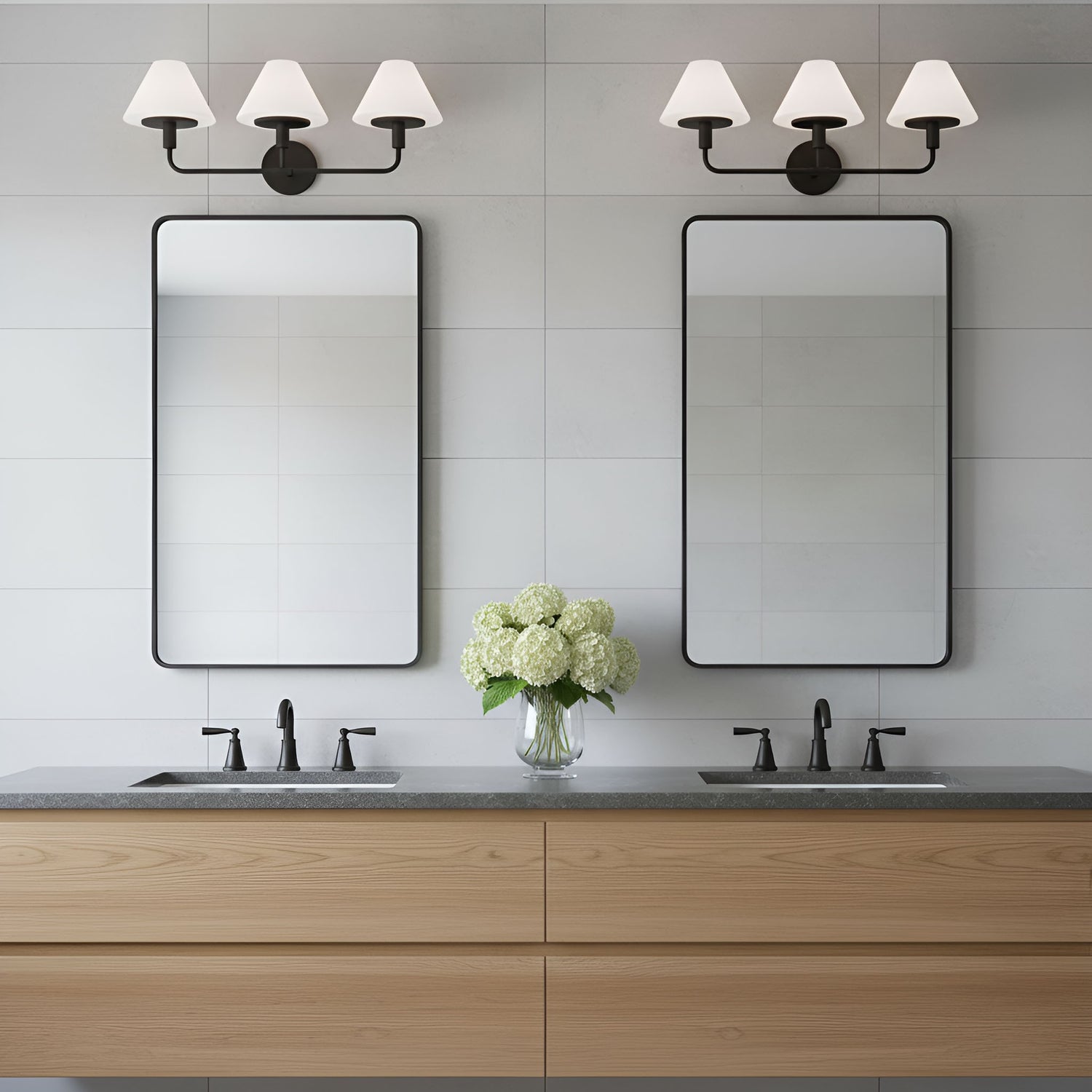 Generation Lighting - GLW1033MBK - Wall Sconce - Mendota - Midnight Black