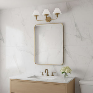 Generation Lighting - GLW1033SB - Wall Sconce - Mendota - Satin Brass