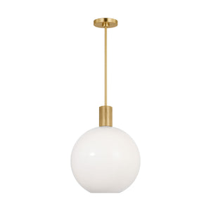 Visual Comfort Studio - DJP1181SB - One Light Pendant - Colewood - Satin Brass