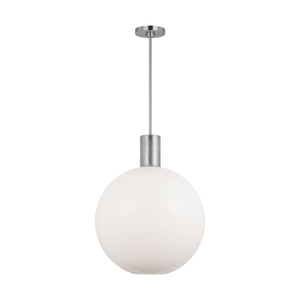 Visual Comfort Studio - DJP1191BS - One Light Pendant - Colewood - Brushed Nickel