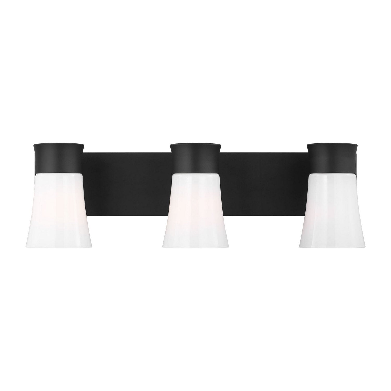 Visual Comfort Studio - DJV1083MBK - Three Light Vanity - Roy - Midnight Black