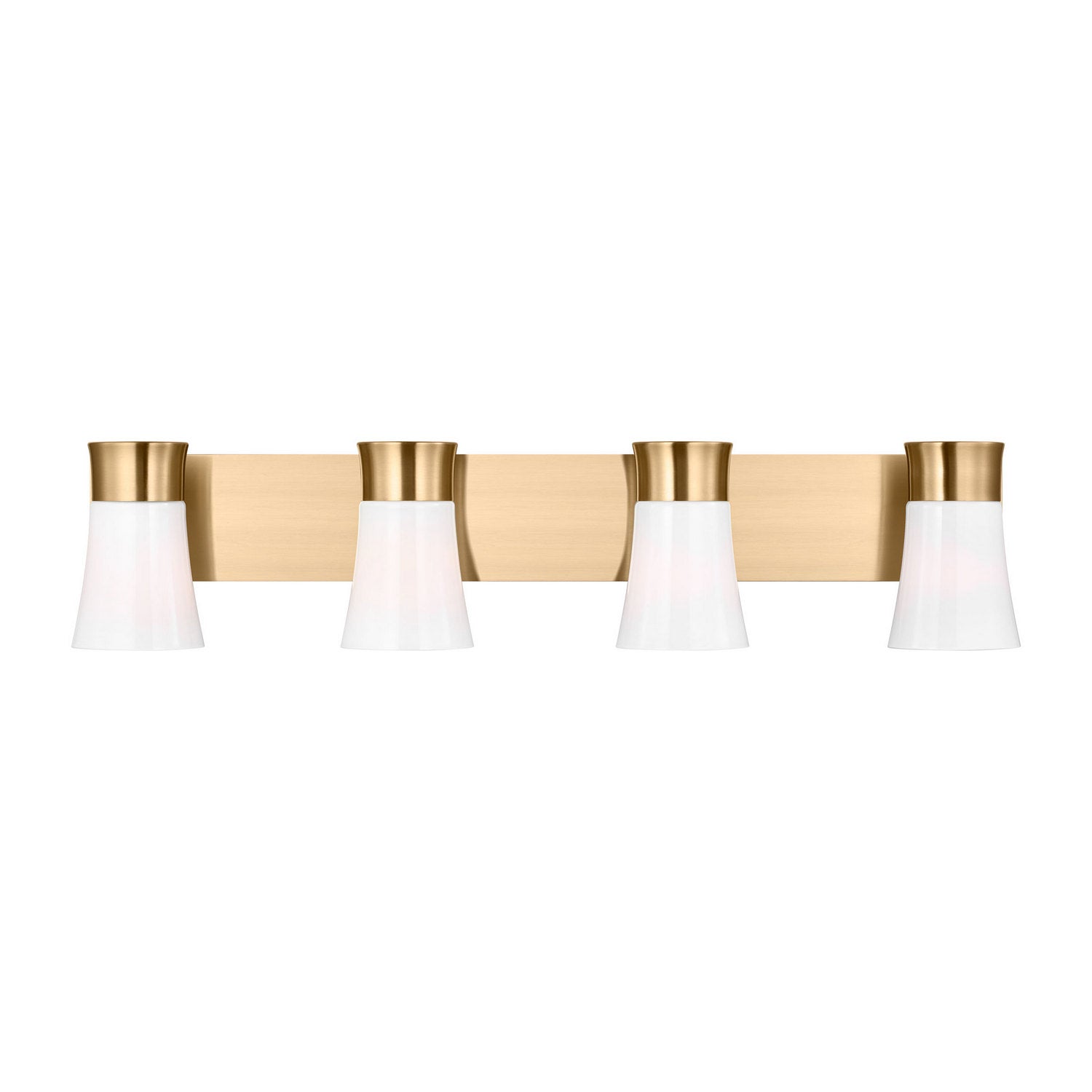 Visual Comfort Studio - DJV1084SB - Four Light Vanity - Roy - Satin Brass
