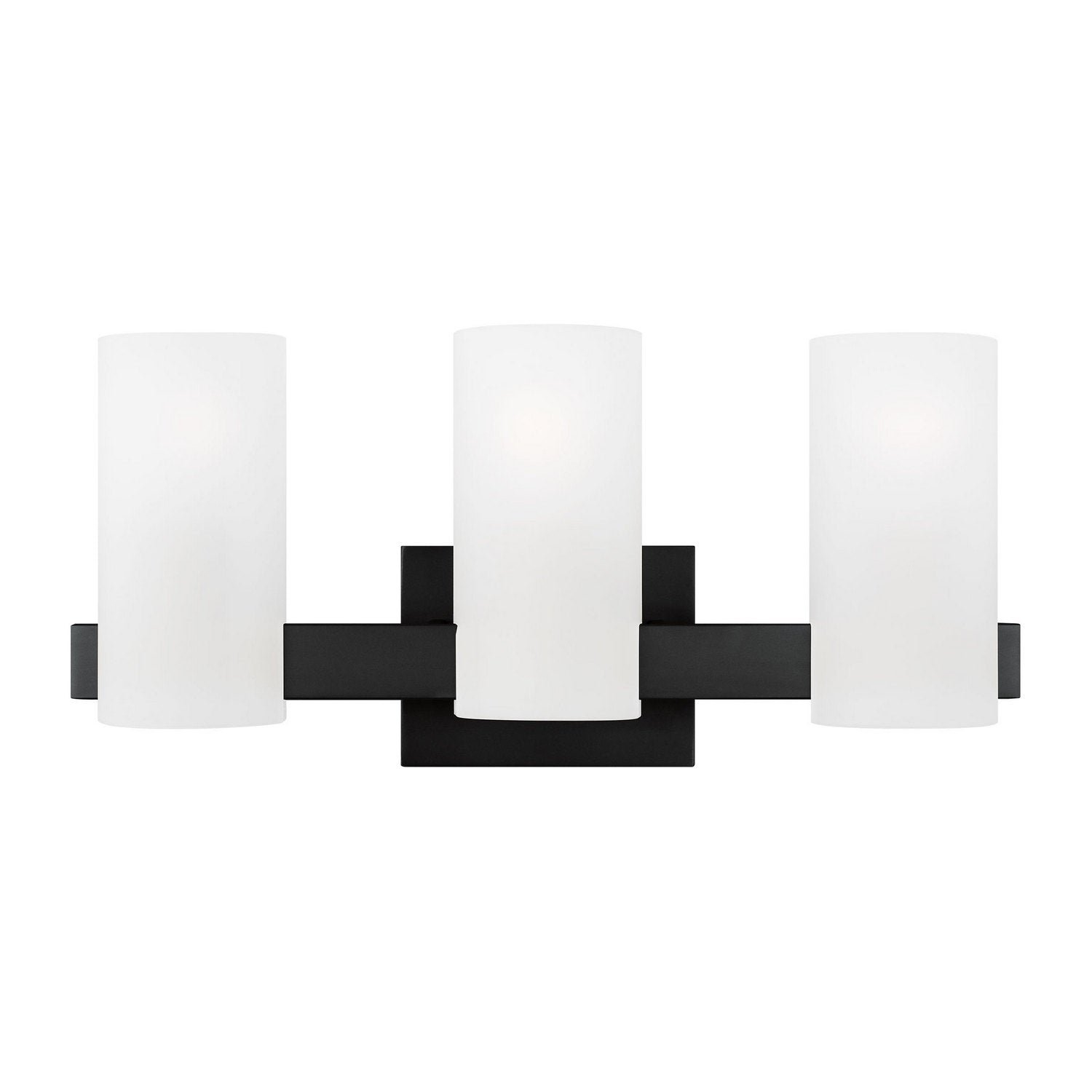 Visual Comfort Studio - DJV1103MBK - Three Light Vanity - Rhode - Midnight Black