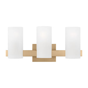 Visual Comfort Studio - DJV1103SB - Three Light Vanity - Rhode - Satin Brass