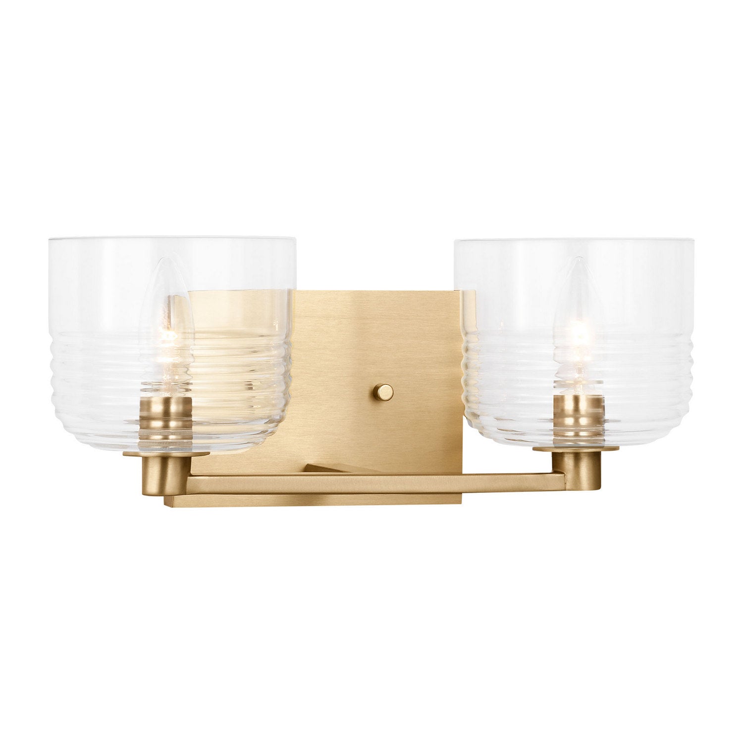 Visual Comfort Studio - DJV1112SB - Two Light Vanity - Lochdale - Satin Brass