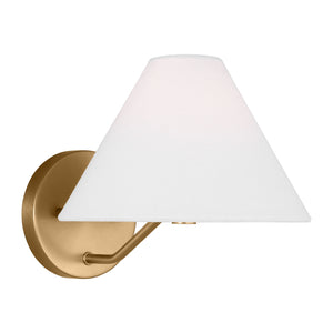 Visual Comfort Studio - DJW1001SB - One Light Bath Vanity - Burke - Satin Brass