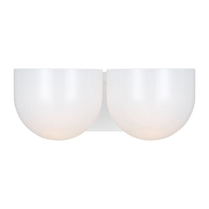 Visual Comfort Studio - LXV1002MWT - Two Light Vanity - Cheverny - Matte White