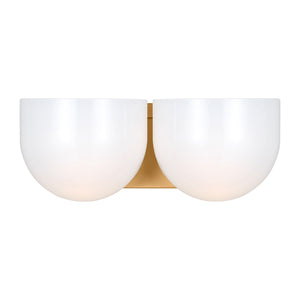Visual Comfort Studio - LXV1002BBS - Two Light Vanity - Cheverny - Burnished Brass