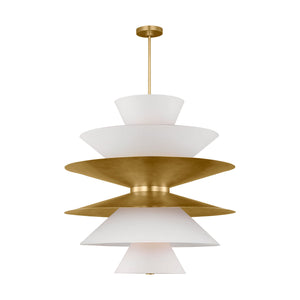 Visual Comfort Studio - LXP10316GD - 16 Light Pendant - Chambord - Gild