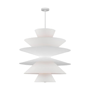 Visual Comfort Studio - LXP10316CPST - 16 Light Pendant - Chambord - Cast Plaster