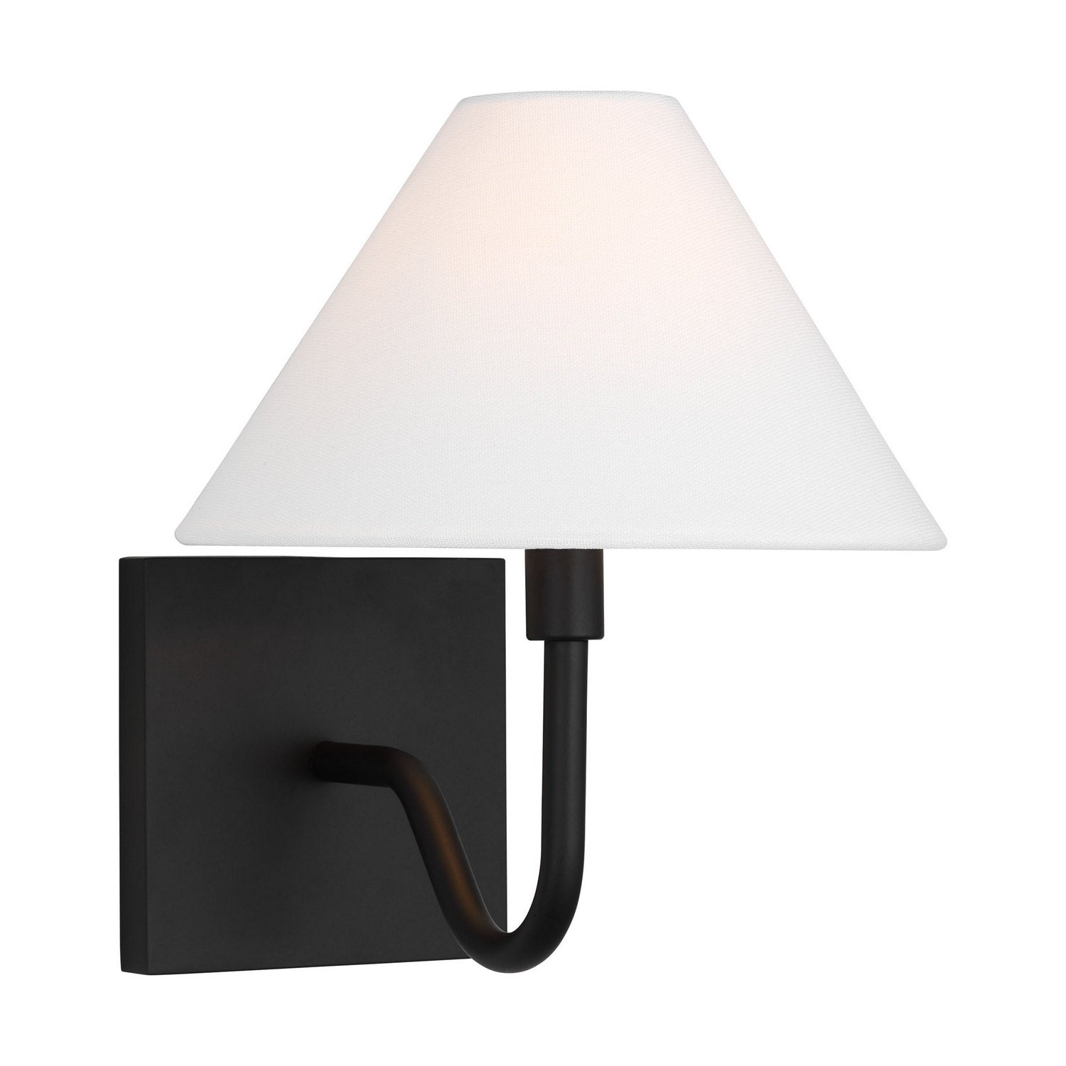 Visual Comfort Studio - DJW1081MBK - One Light Wall Sconce - Eldon - Midnight Black