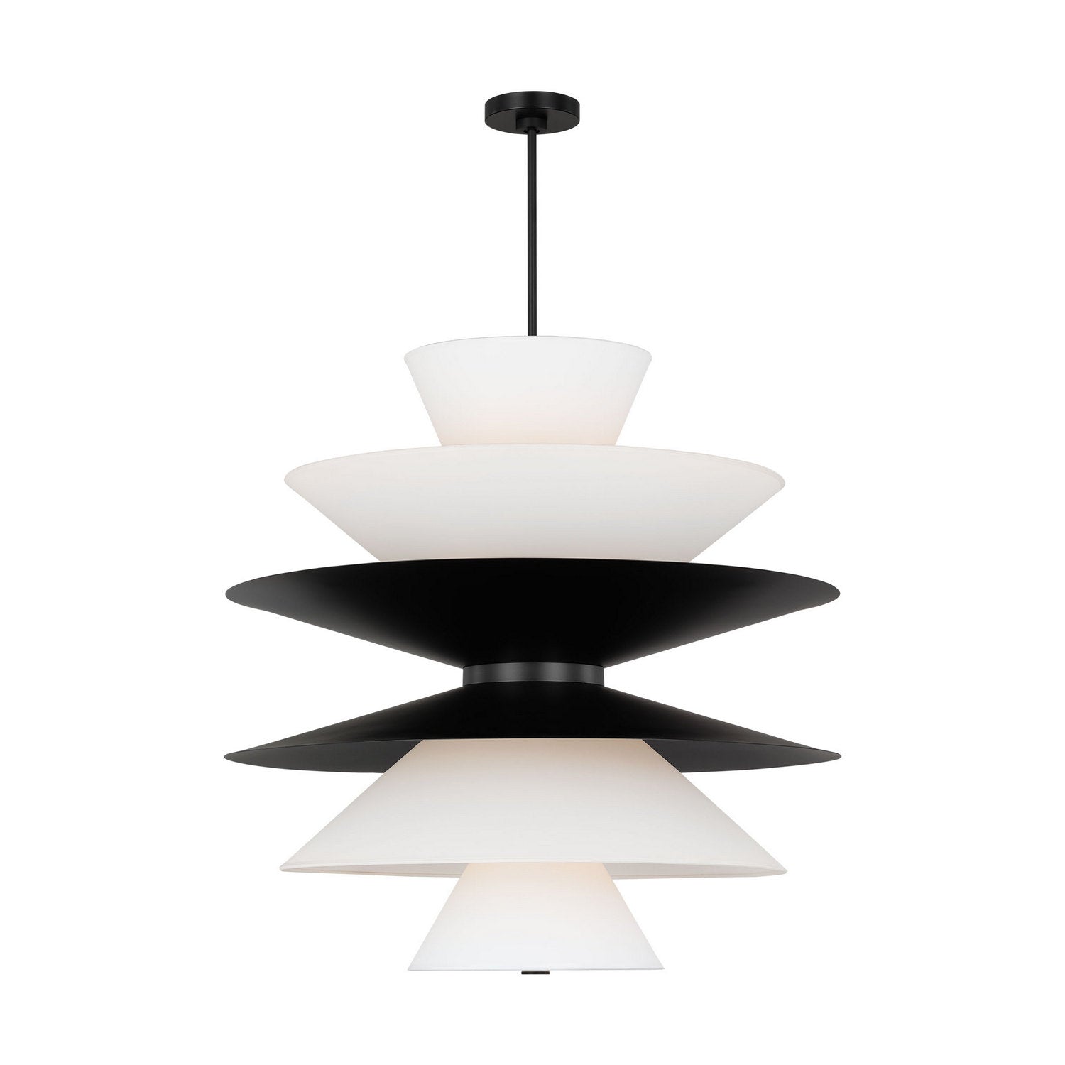 Visual Comfort Studio - LXP10316AI - 16 Light Pendant - Chambord - Aged Iron