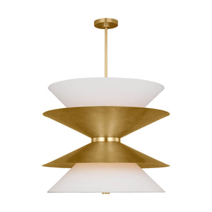 Visual Comfort Studio - LXP10212GD - 12 Light Pendant - Chambord - Gild