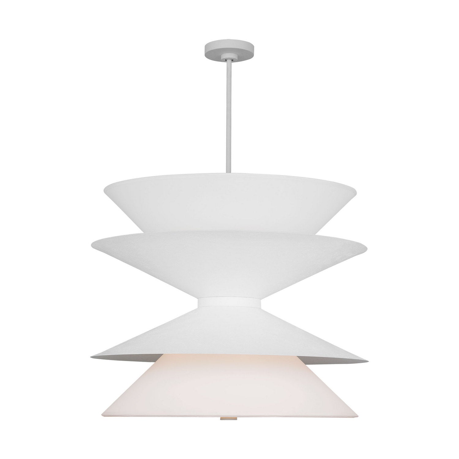 Visual Comfort Studio - LXP10212CPST - 12 Light Pendant - Chambord - Cast Plaster