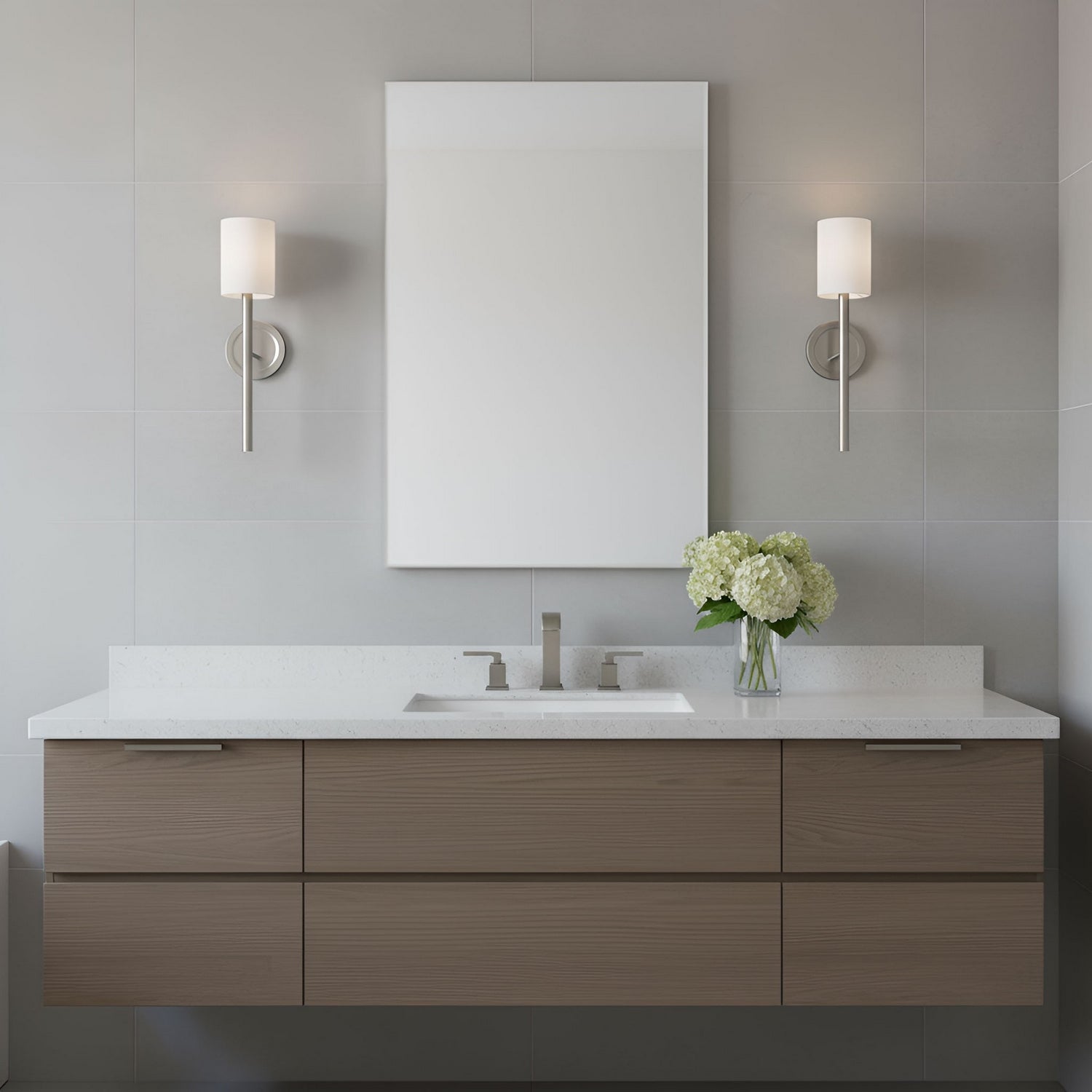 Visual Comfort Studio - DJW1161BS - One Light Wall Sconce - Egmont - Brushed Nickel