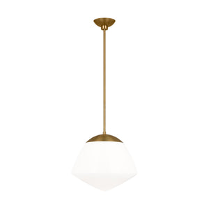 Visual Comfort Studio - EP1361BBS - One Light Pendant - Milne - Burnished Brass