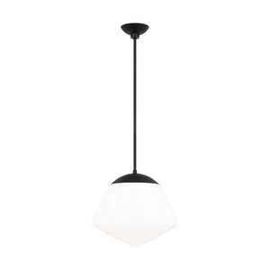 Visual Comfort Studio - EP1361MBK - One Light Pendant - Milne - Midnight Black