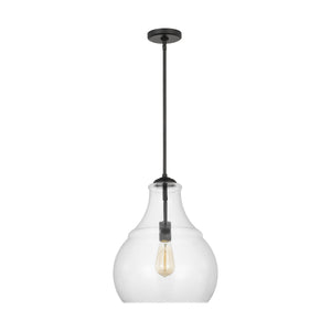 Visual Comfort Studio - P1483MBK - One Light Pendant - Zola - Midnight Black