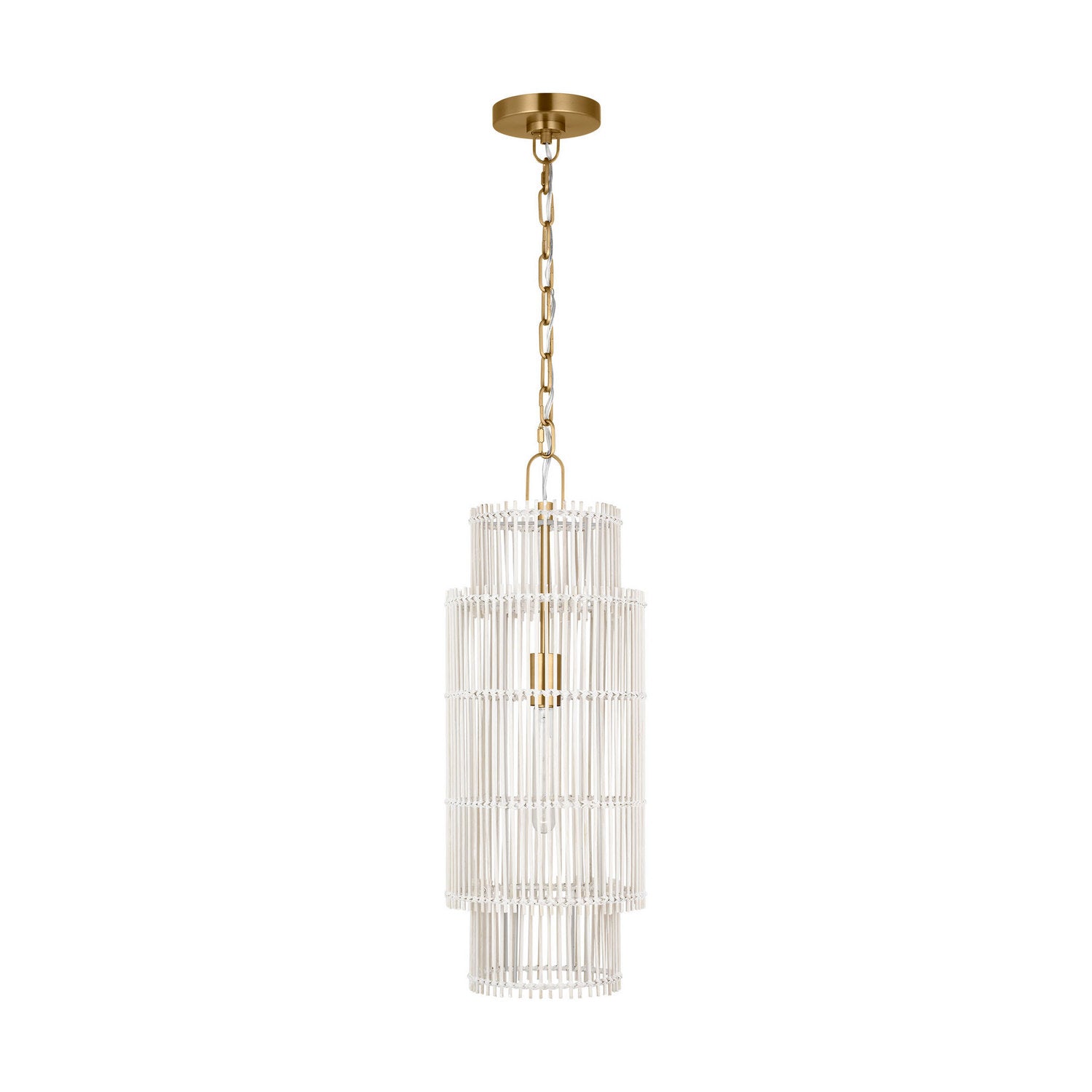 Visual Comfort Studio - EP1411BBS - One Light Pendant - Elio - Burnished Brass