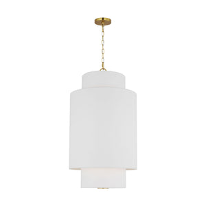 Visual Comfort Studio - KSP1171BBS - One Light Pendant - Sawyer - Burnished Brass
