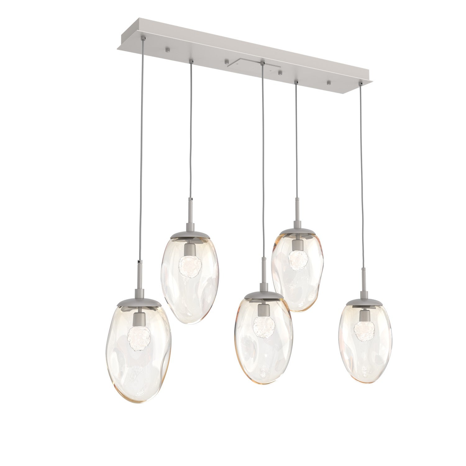 Hammerton Studio - PLB0067-05-BS-FA-C01-L1 - LED Pendant - Meteo - Beige Silver
