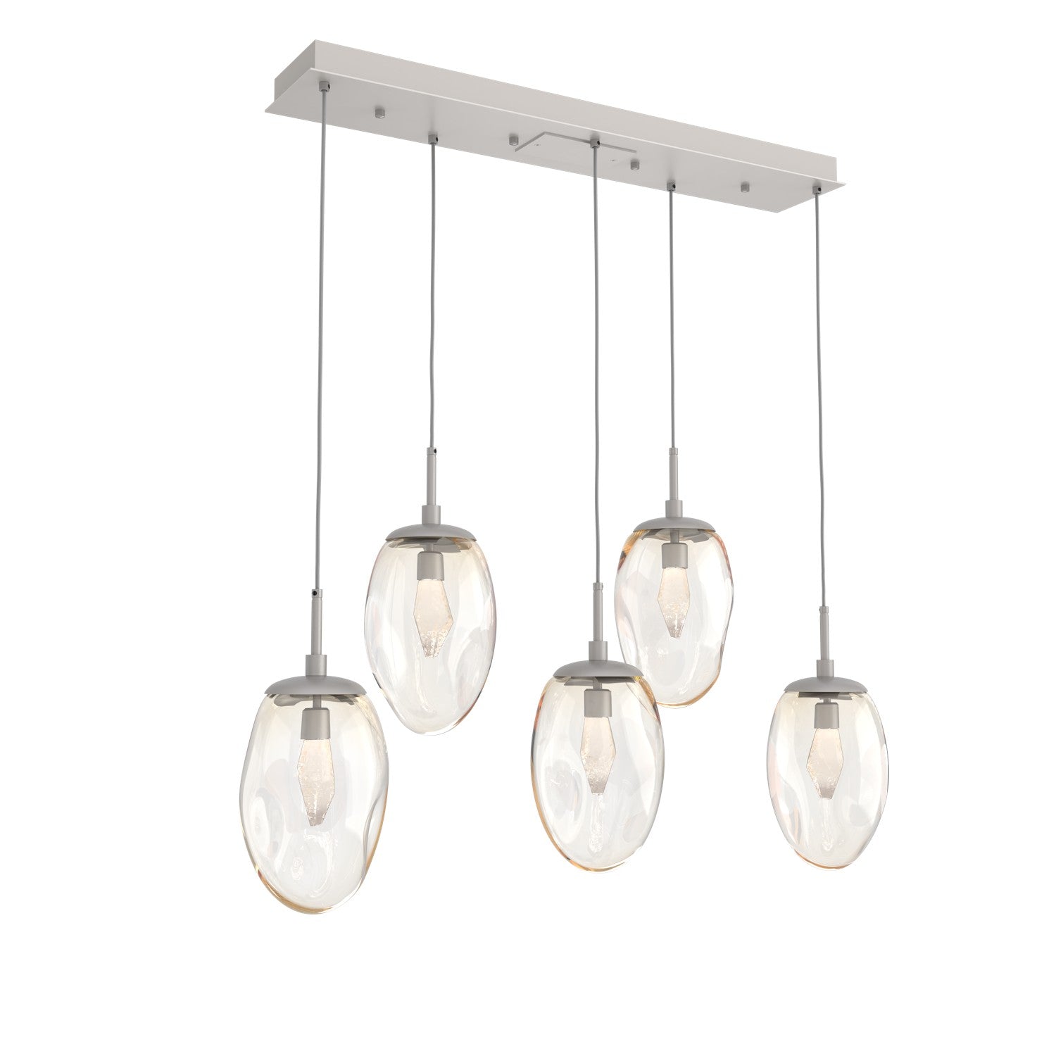 Hammerton Studio - PLB0067-05-BS-GA-C01-L1 - LED Pendant - Meteo - Beige Silver