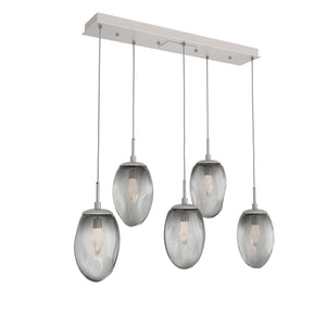 Hammerton Studio - PLB0067-05-BS-GS-C01-L1 - LED Pendant - Meteo - Beige Silver