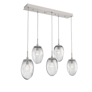 Hammerton Studio - PLB0067-05-BS-ZC-C01-L1 - LED Pendant - Meteo - Beige Silver