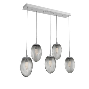 Hammerton Studio - PLB0067-05-CS-GS-C01-L1 - LED Pendant - Meteo - Classic Silver