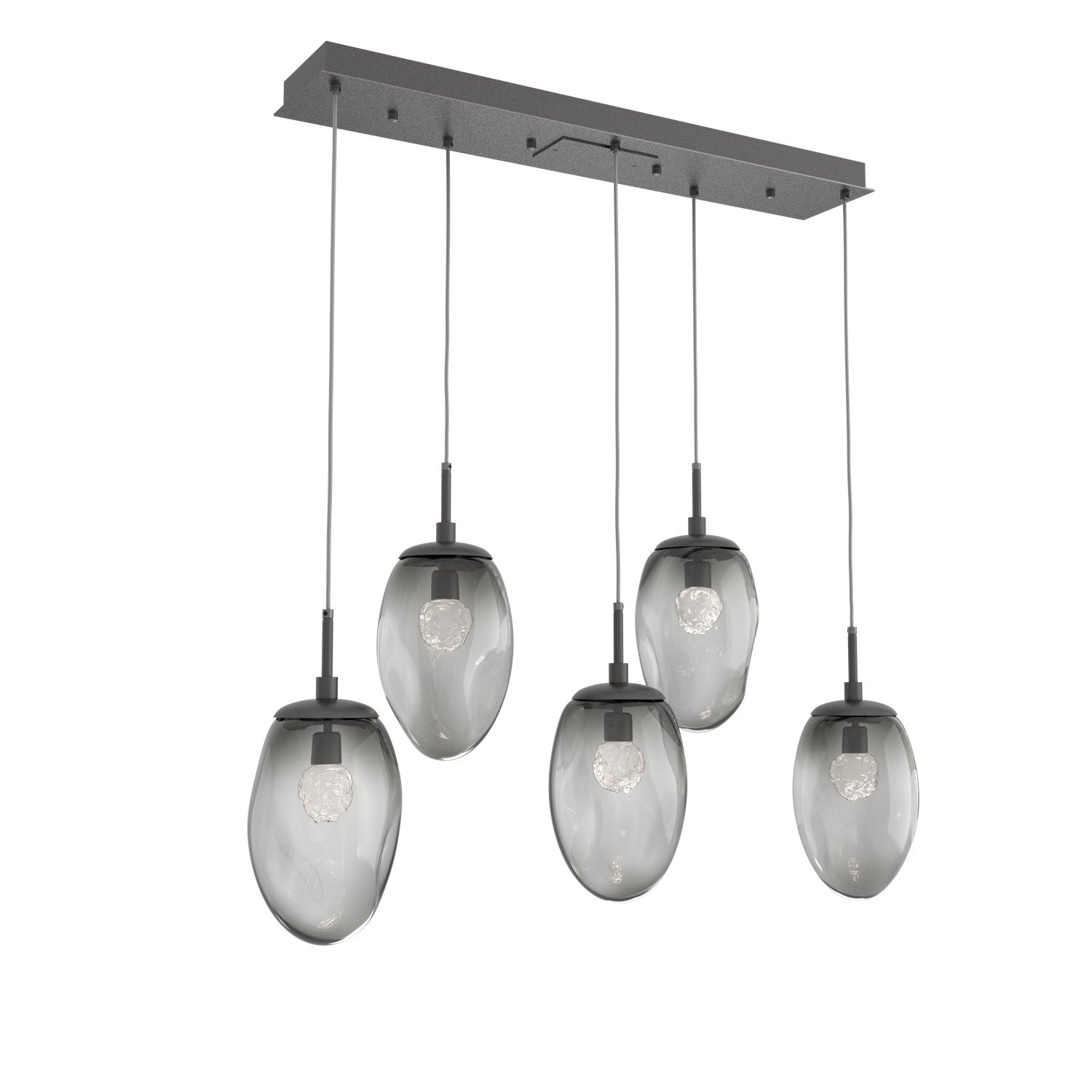 Hammerton Studio - PLB0067-05-GP-FS-C01-L3 - LED Pendant - Meteo - Graphite