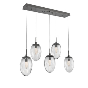 Hammerton Studio - PLB0067-05-GP-GC-C01-L1 - LED Pendant - Meteo - Graphite