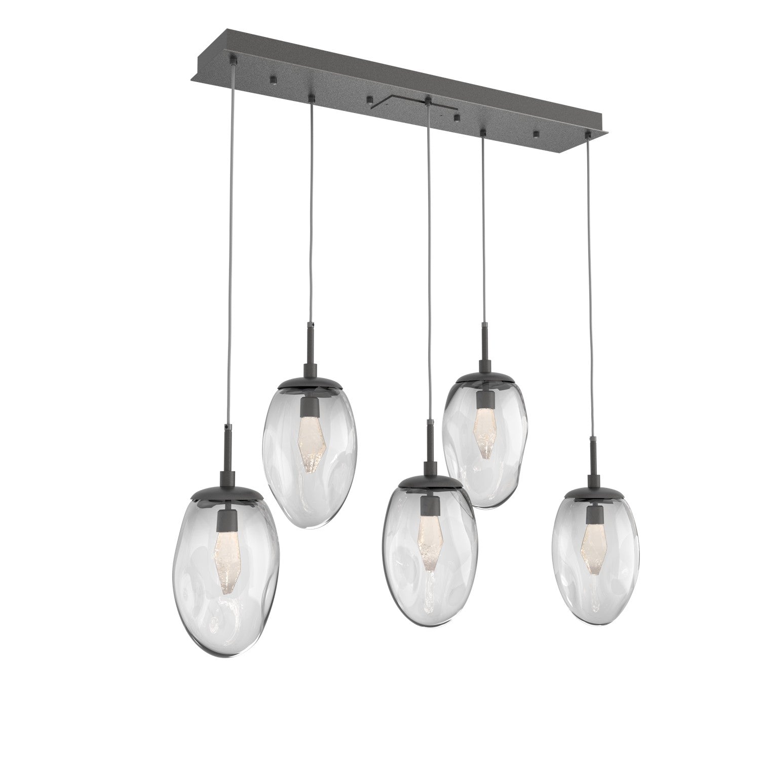 Hammerton Studio - PLB0067-05-GP-GC-C01-L3 - LED Pendant - Meteo - Graphite