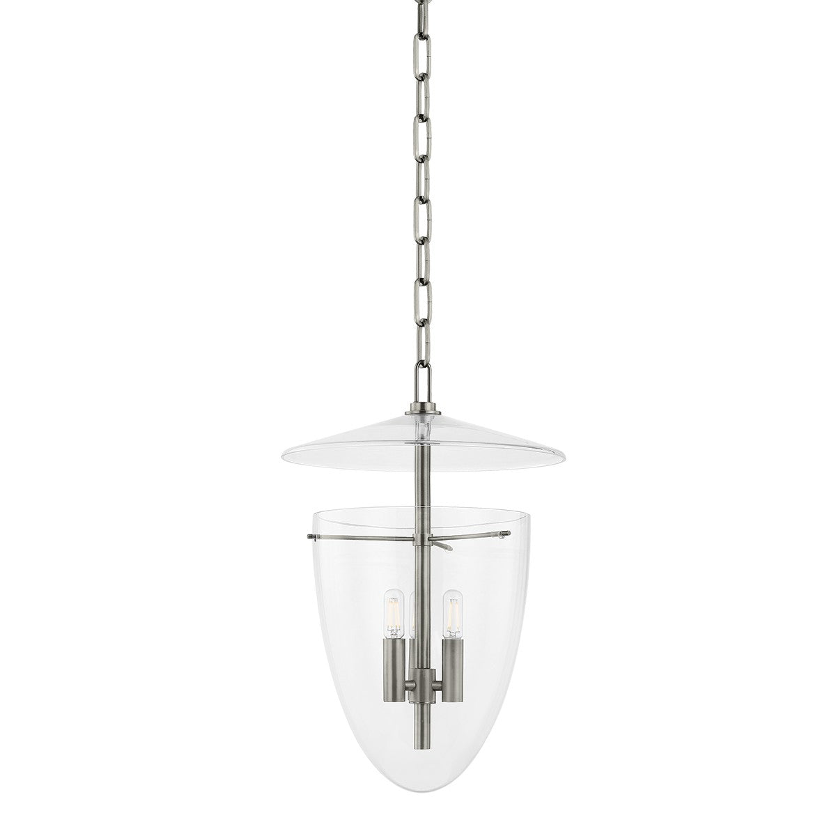 Troy Lighting - F4414-VPT - Three Light Lantern - Tully - Vintage Pewter