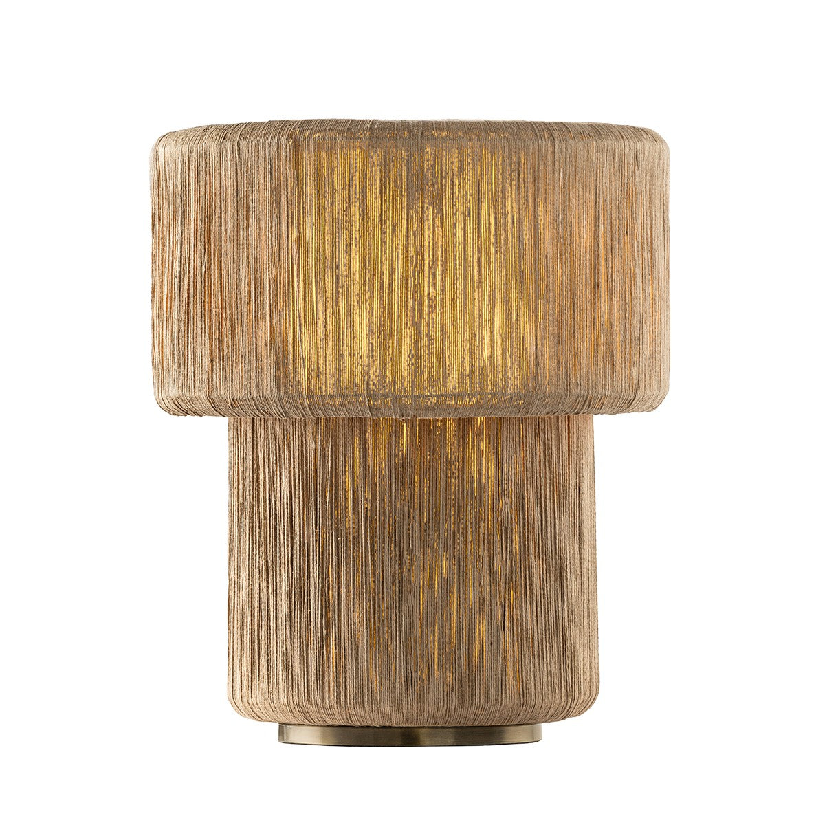 Troy Lighting - PTL2020-PBR - One Light Table Lamp - Kenai - Patina Brass