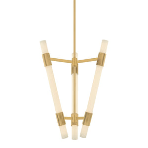Corbett Lighting - 509-22-VB - LED Lantern - Krakow - Vintage Brass