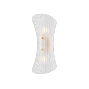 Mitzi - H1060102-AGB - Two Light Wall Sconce - Esmae - Aged Brass