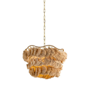 Mitzi - H1071801S-AGB - One Light Chandelier - Daria - Aged Brass