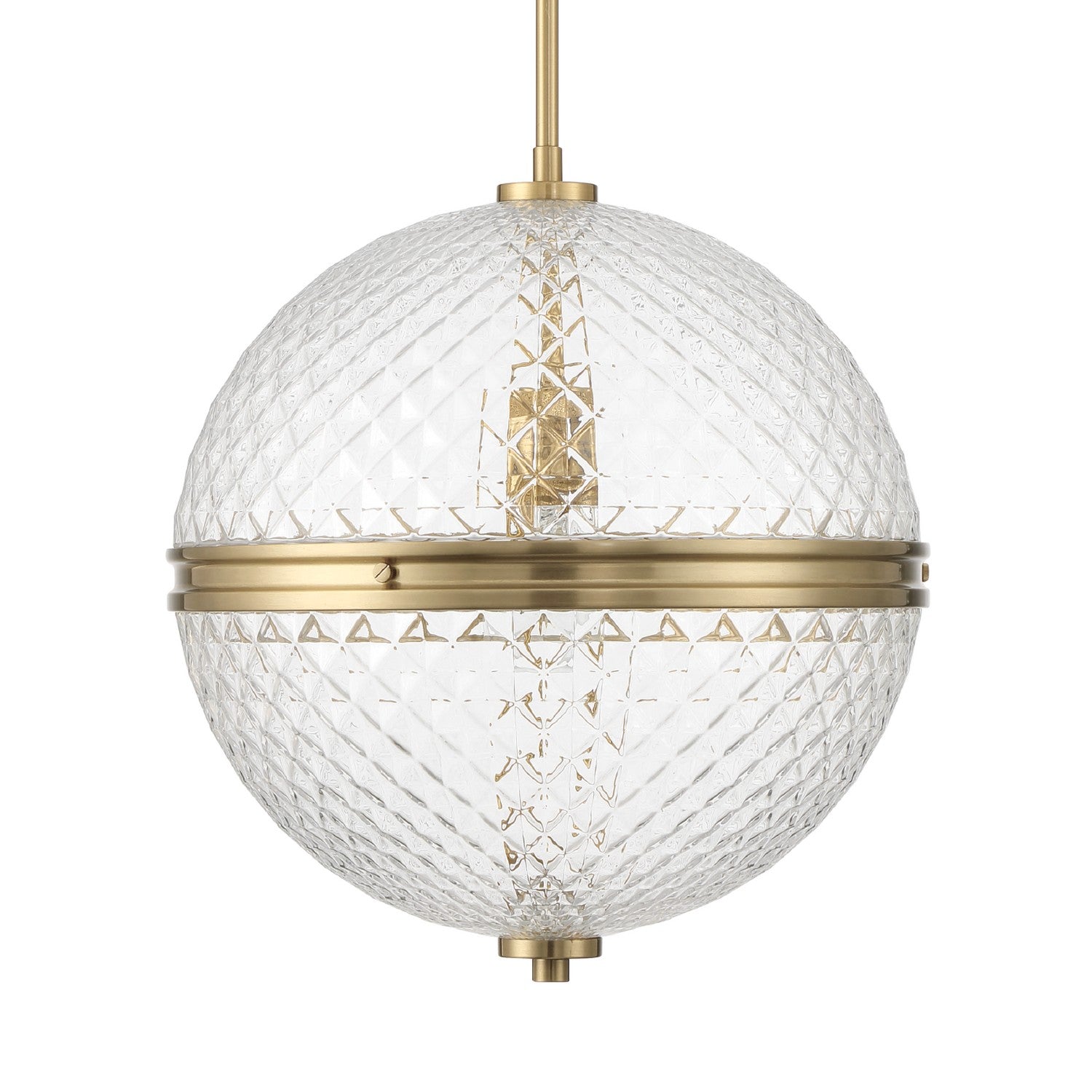Hunter - 48250 - One Light Pendant - Bay Hollow - Alturas Gold