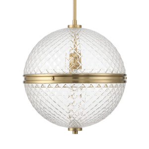 Hunter - 48250 - One Light Pendant - Bay Hollow - Alturas Gold