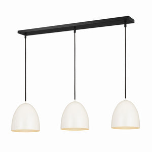 Z-Lite - 6012P12-3L-SWH - Three Light Pendant - Z-Studio - Satin White