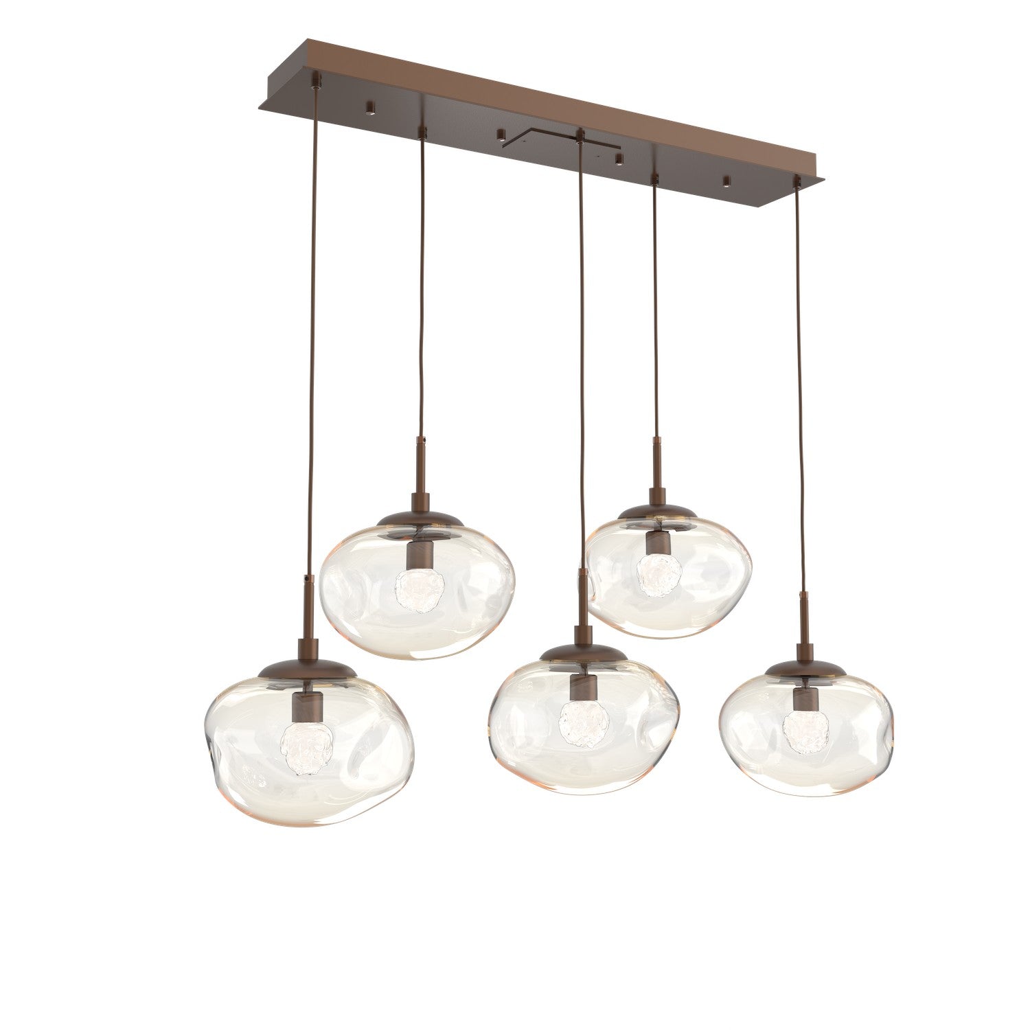 Hammerton Studio - PLB0068-05-BB-FA-C01-L3 - LED Pendant - Nebula - Burnished Bronze