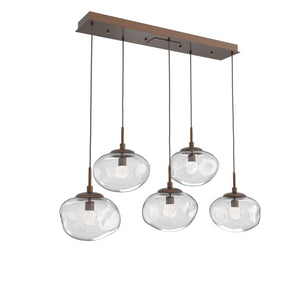 Hammerton Studio - PLB0068-05-BB-FC-C01-L3 - LED Pendant - Nebula - Burnished Bronze