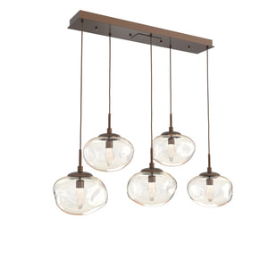 Hammerton Studio - PLB0068-05-BB-GA-C01-L3 - LED Pendant - Nebula - Burnished Bronze