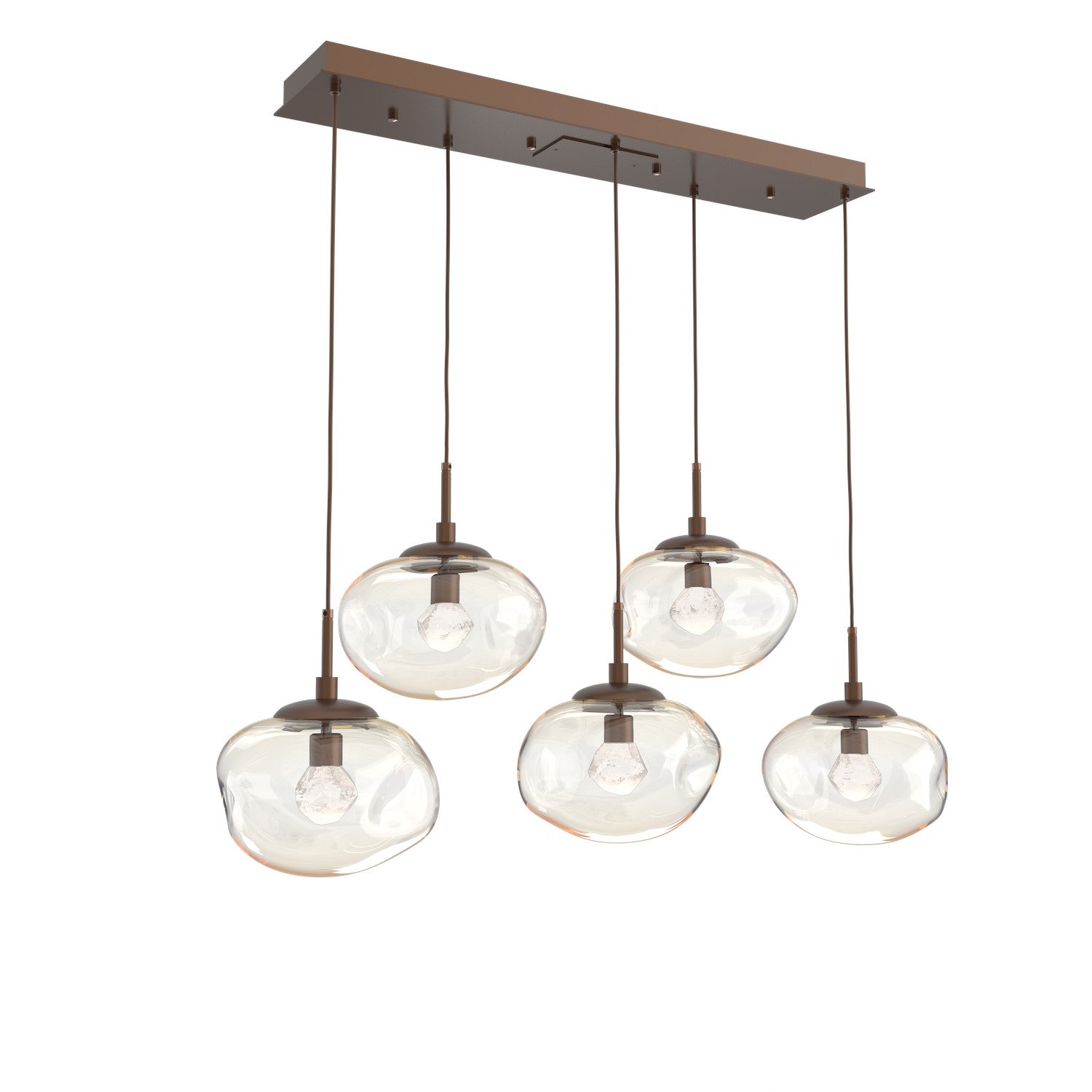 Hammerton Studio - PLB0068-05-BB-ZA-C01-L1 - LED Pendant - Nebula - Burnished Bronze