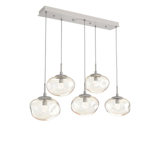 Hammerton Studio - PLB0068-05-BS-FA-C01-L3 - LED Linear Pendant - Nebula - Beige Silver
