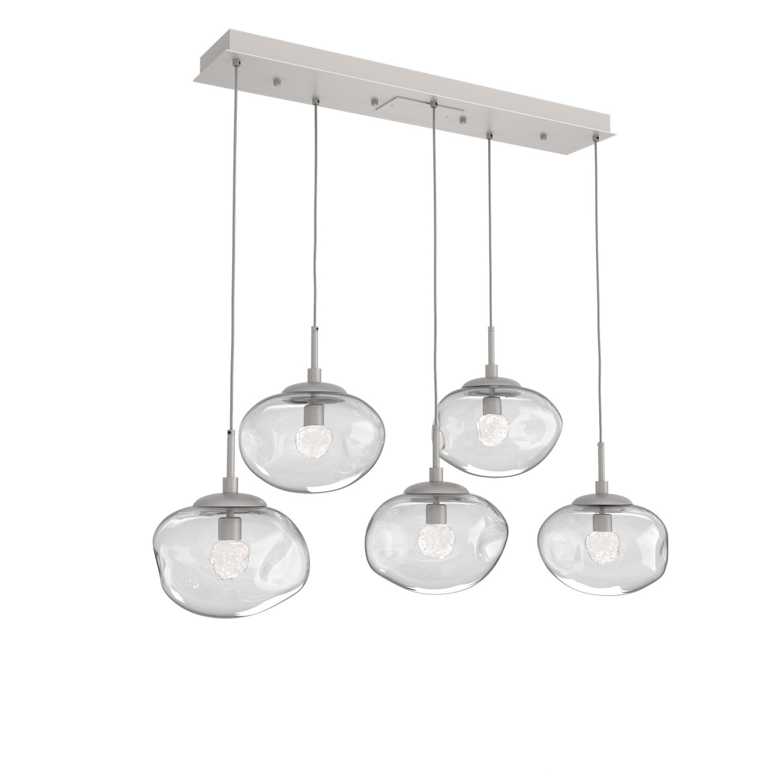 Hammerton Studio - PLB0068-05-BS-FC-C01-L1 - LED Pendant - Nebula - Beige Silver
