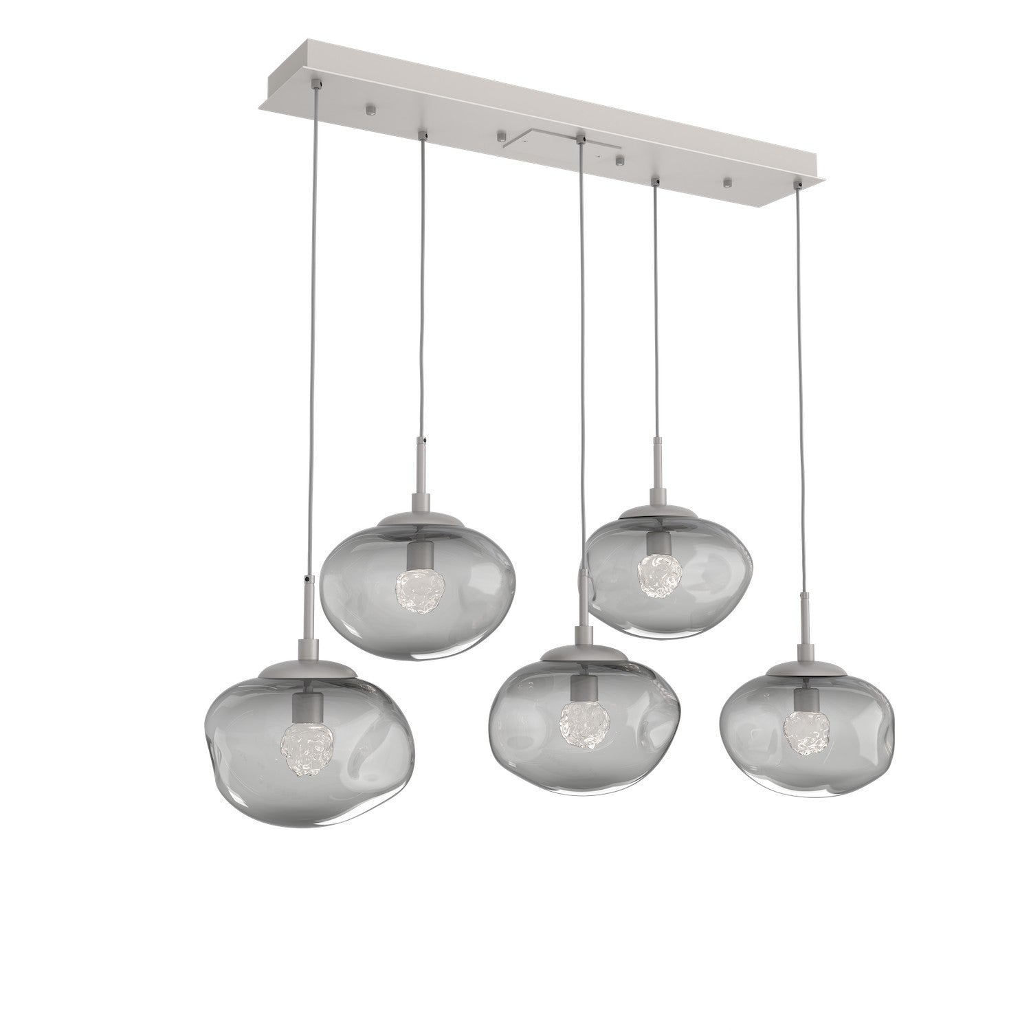Hammerton Studio - PLB0068-05-BS-FS-C01-L1 - LED Pendant - Nebula - Beige Silver