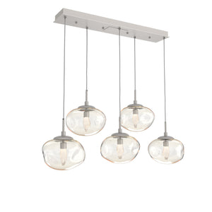 Hammerton Studio - PLB0068-05-BS-GA-C01-L3 - LED Linear Pendant - Nebula - Beige Silver
