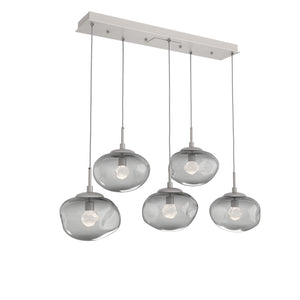 Hammerton Studio - PLB0068-05-BS-ZS-C01-L1 - LED Pendant - Nebula - Beige Silver